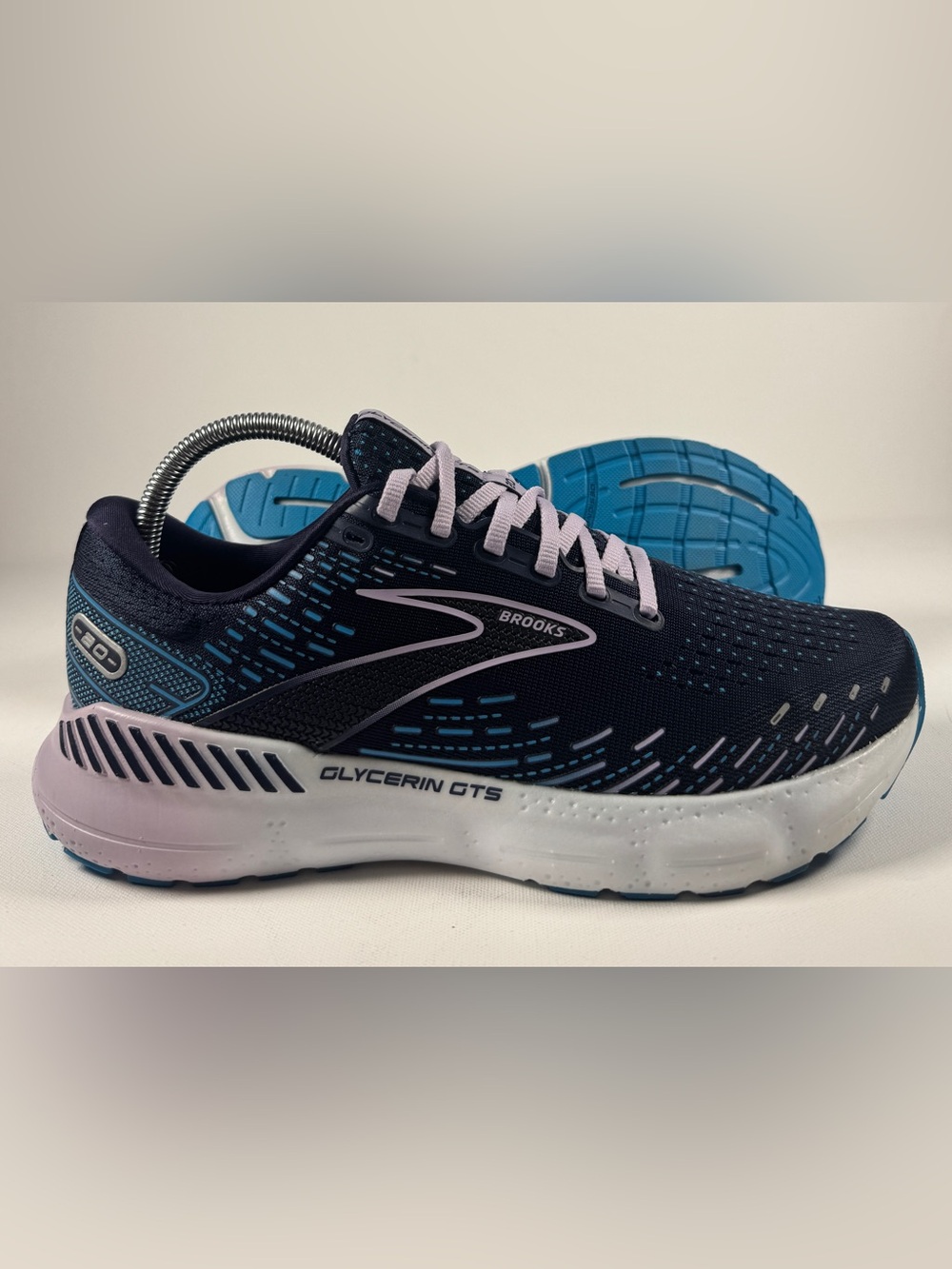 Brooks Glycerin GTS 20 Size 9.5 Women’s Running Sneakers Peacoat/Ocean